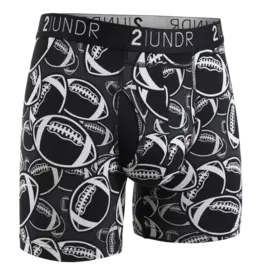 2UNDR 2UNDR Swing Shift Boxer Brief Grid Iron