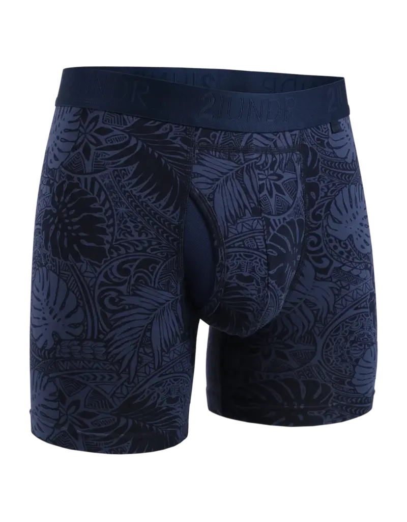 2UNDR 2UNDR Swing Shift Boxer Brief Coastal Blue