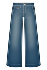 Liverpool Los Angeles Liverpool Stride Wide Leg with Trouser Details 27" ins