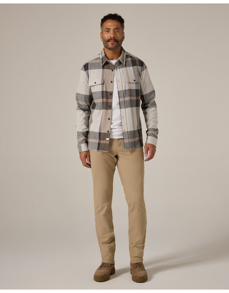 7 Diamonds 7Diamonds Generation Long Sleeve Shirt Beige