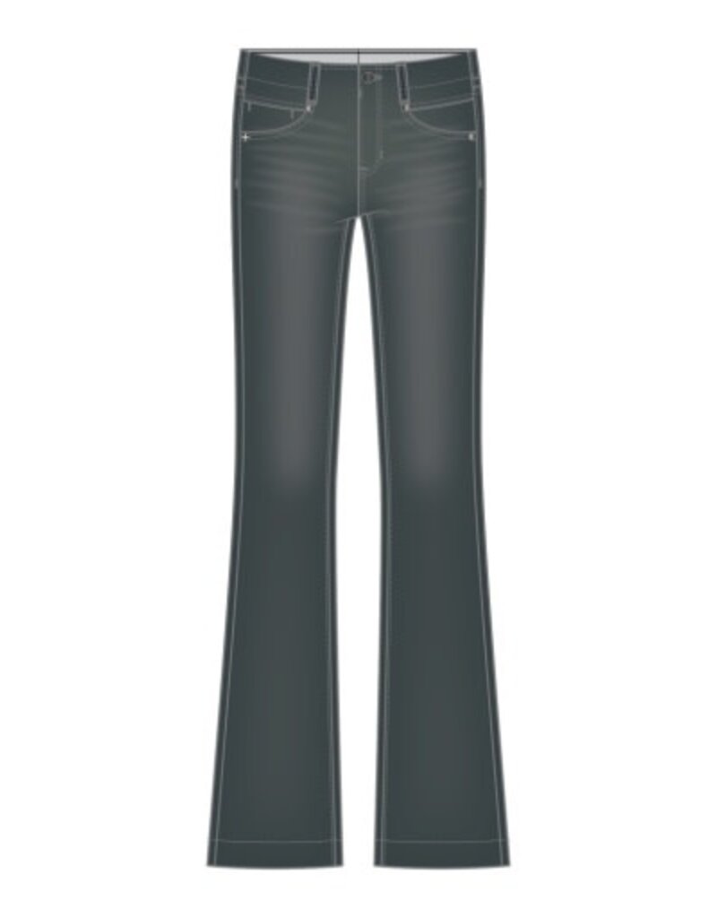 Liverpool Los Angeles Liverpool Gia Flare Wide Hem 30" Inseam Apollo