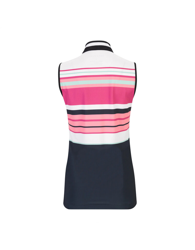 LOHLA Sport Lohla Sport The Alicia Striped Sleeveless Top Navy