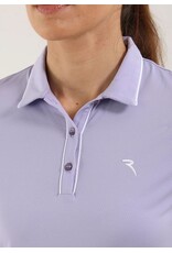 Chervo Antique Short Sleeve Polo Misty Lilac