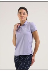 Chervo Antique Short Sleeve Polo Misty Lilac