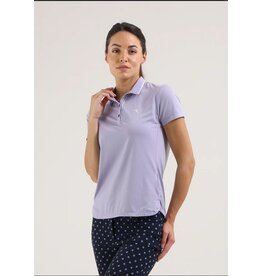 Chervo Antique Short Sleeve Polo Misty Lilac