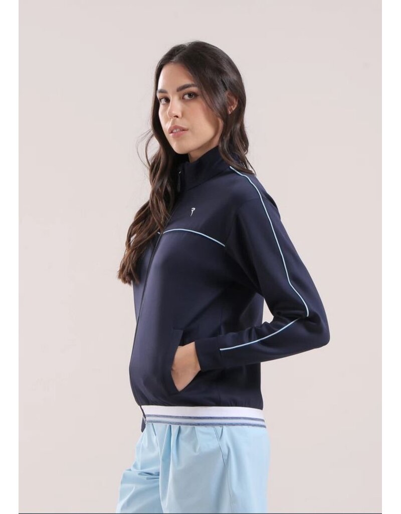 Chervo Pheobe Zip Jacket Timeless Navy