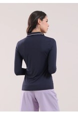 Chervo Activity Long Sleeve Polo Timeless Navy