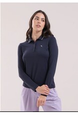 Chervo Activity Long Sleeve Polo Timeless Navy