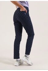 Chervo Samantha Pant Blue Lilac Dots