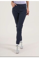 Chervo Samantha Pant Blue Lilac Dots