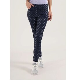 Chervo Samantha Pant Blue Lilac Dots