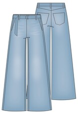 Liverpool Los Angeles Liverpool High Rise Super Stride with belt