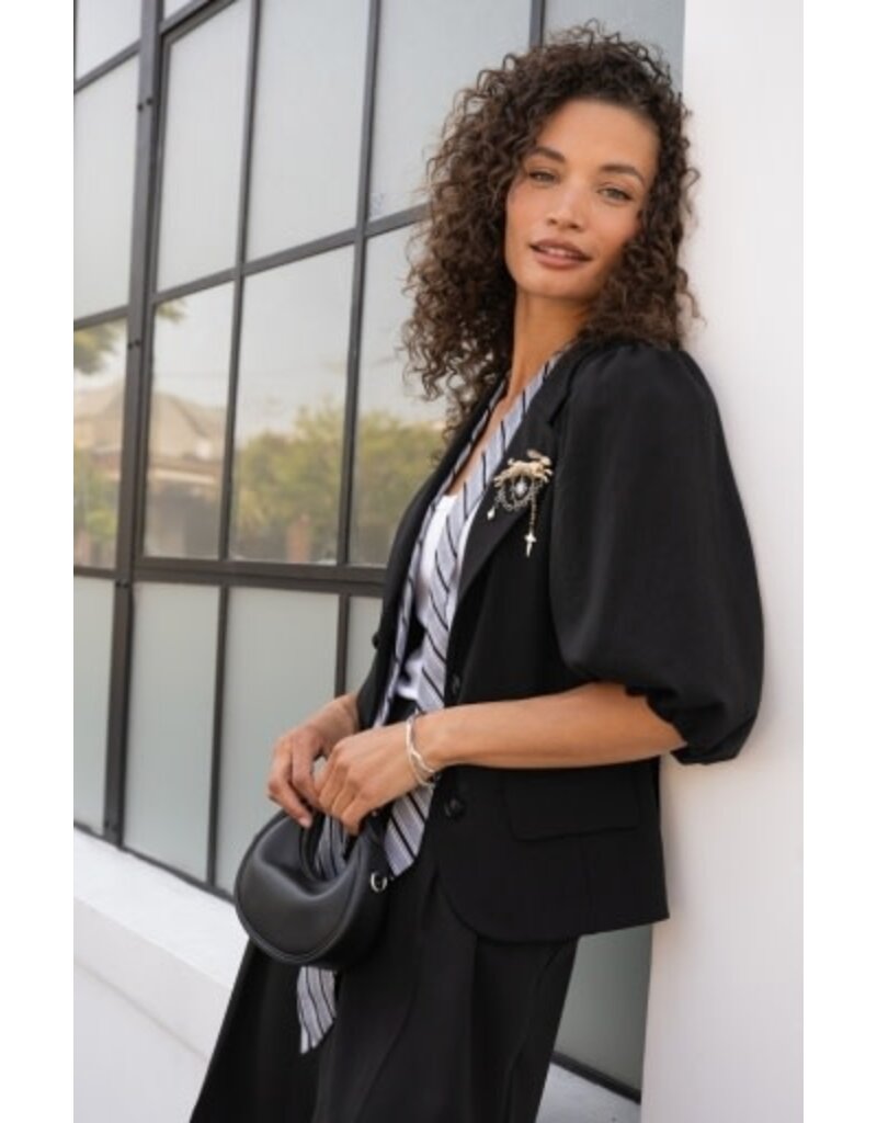 Liverpool Los Angeles Liverpool Balloon Sleeve Blazer