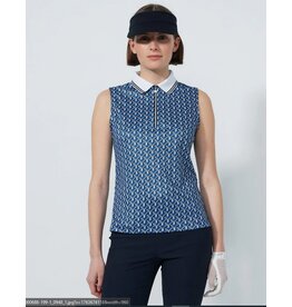 Daily Sports Daily Sports Twisted Sleeveless Polo Geo
