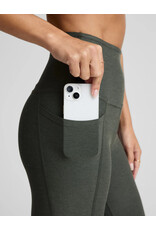 Beyond Yoga Beyond Yoga Spacedye Caught In The Midi HW Legging Dusty Forest Heather