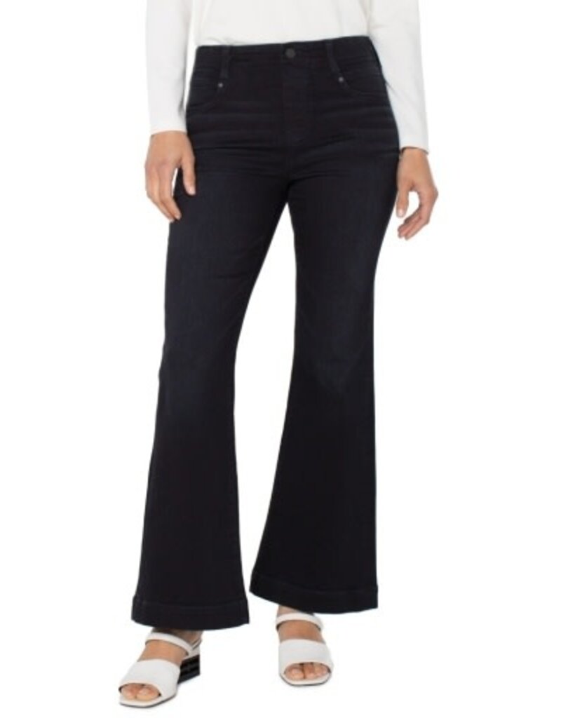 Liverpool Los Angeles Liverpool Gia Flare Wide Hem 30" Inseam Apollo