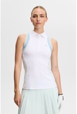 J.LINDEBERG - US J Lindeberg Krissi Sleeveless Polo White