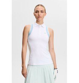 J.LINDEBERG - US J Lindeberg Krissi Sleeveless Polo White