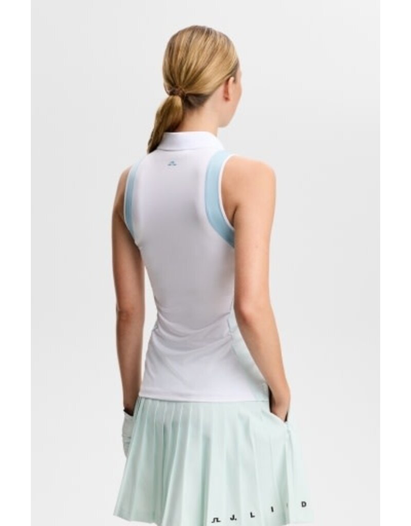 J.LINDEBERG - US J Lindeberg Krissi Sleeveless Polo White