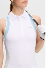 J.LINDEBERG - US J Lindeberg Krissi Sleeveless Polo White