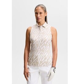 J.LINDEBERG - US J Lindeberg Dena Print Sleeveless Polo