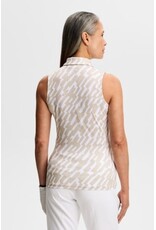J.LINDEBERG - US J Lindeberg Dena Print Sleeveless Polo