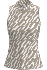 J.LINDEBERG - US J Lindeberg Dena Print Sleeveless Polo