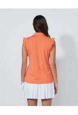Daily Sports Daily Sports Frill Sleeveless Polo Electric Orange