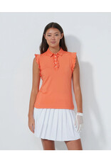 Daily Sports Daily Sports Frill Sleeveless Polo Electric Orange