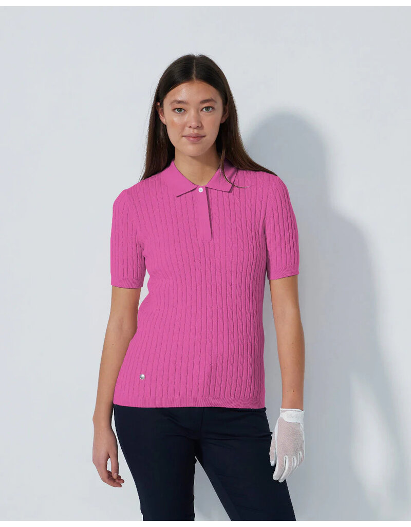 Daily Sports Daily Sports Madelene Short Sleeve Polo Radiant Pink
