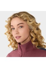 Thirty Three Threads Tavi Terry Half Zip Pullover Deep Ember Navy