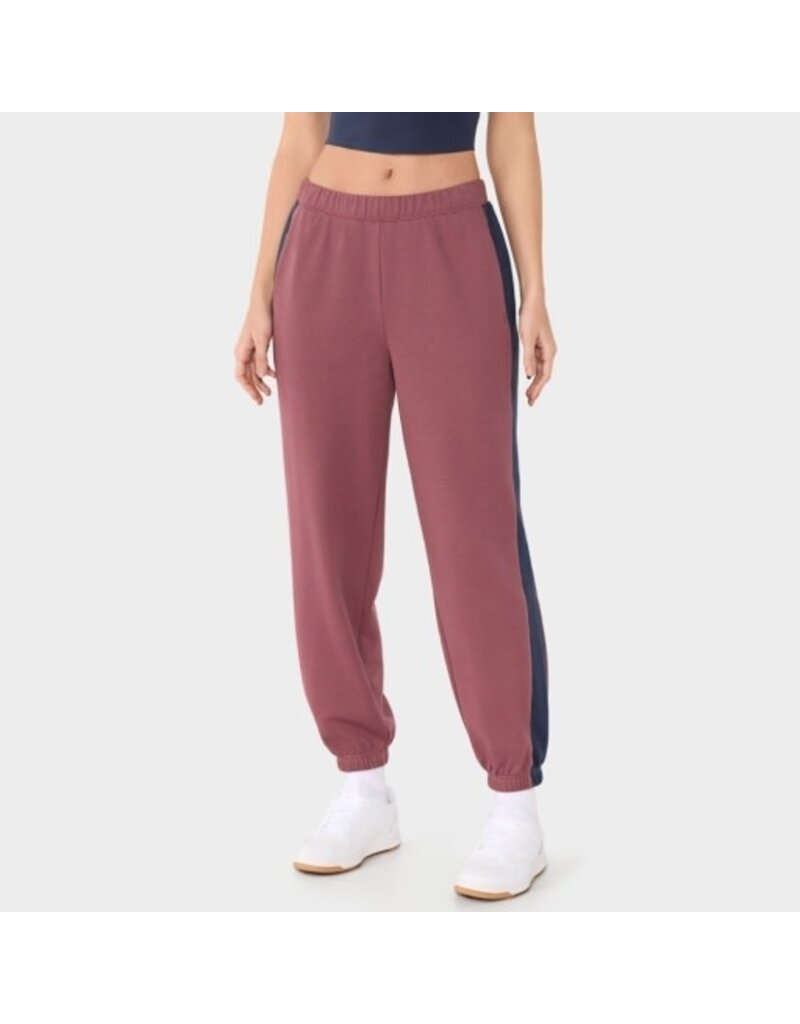 Thirty Three Threads Tavi French Terry Contrast Sweatpant Deep Ember Navy