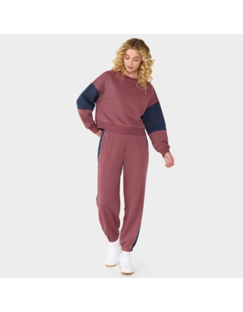 Thirty Three Threads Tavi French Terry Contrast Sweatpant Deep Ember Navy