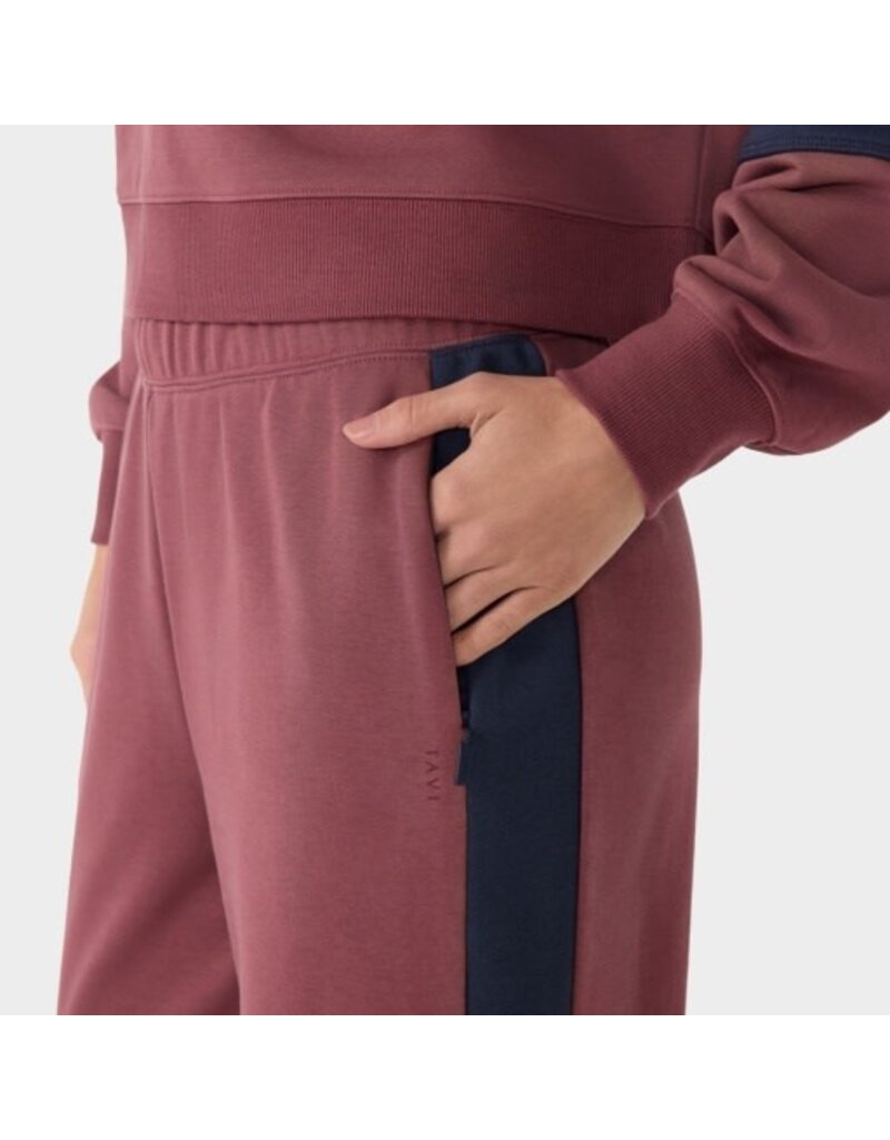 Thirty Three Threads Tavi French Terry Contrast Sweatpant Deep Ember Navy