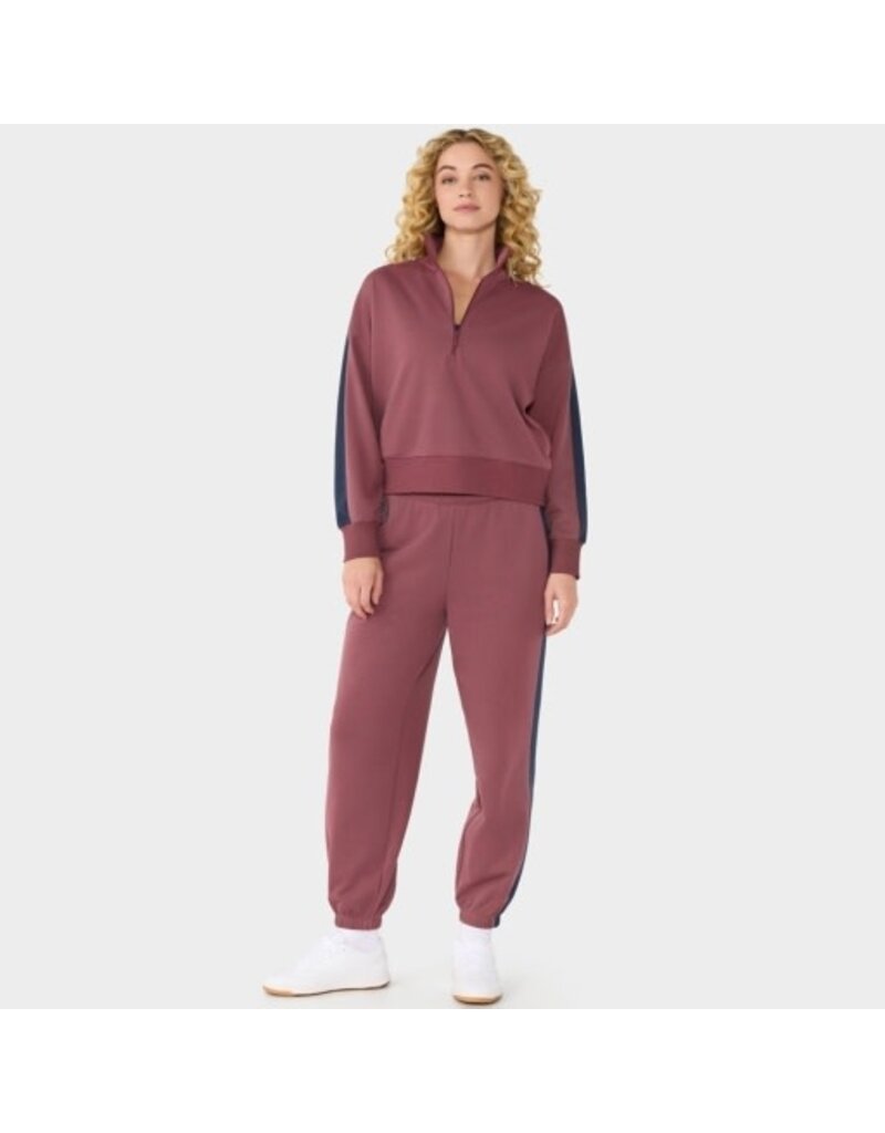 Thirty Three Threads Tavi French Terry Contrast Sweatpant Deep Ember Navy