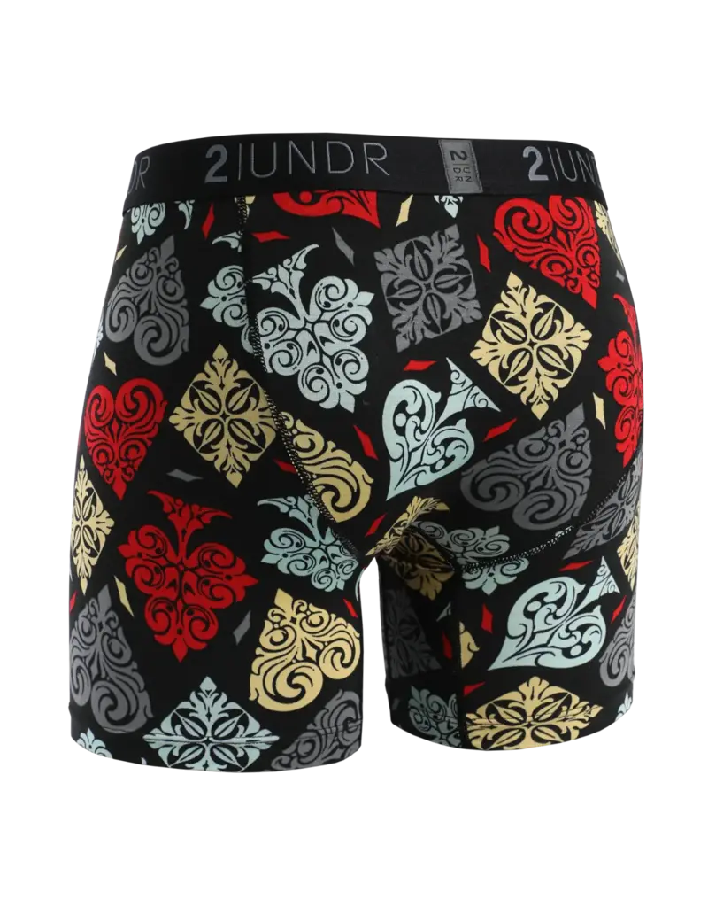 2UNDR 2UNDR Swing Shift Boxer Brief Spades