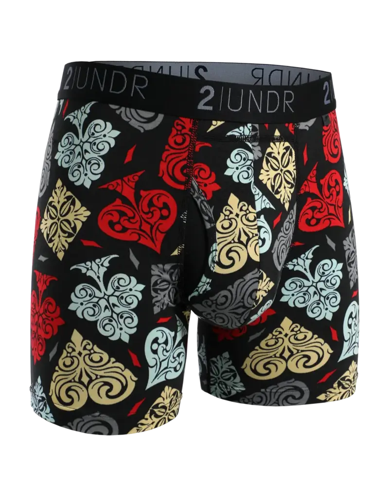 2UNDR 2UNDR Swing Shift Boxer Brief Spades