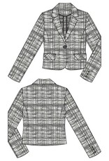 Liverpool Los Angeles Liverpool Cropped Blazer