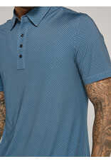 7 Diamonds 7Diamonds Marquez Short Sleeve Polo Teal