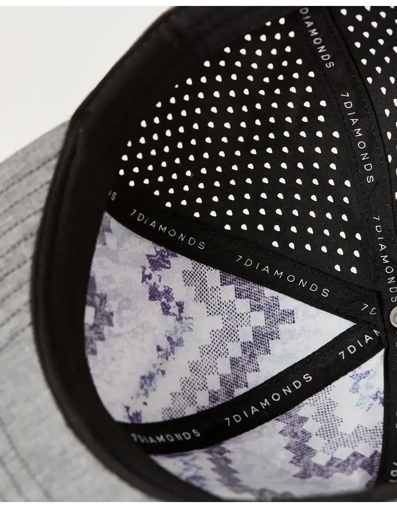 7 Diamonds 7Diamonds Performance Cap Light Grey OS