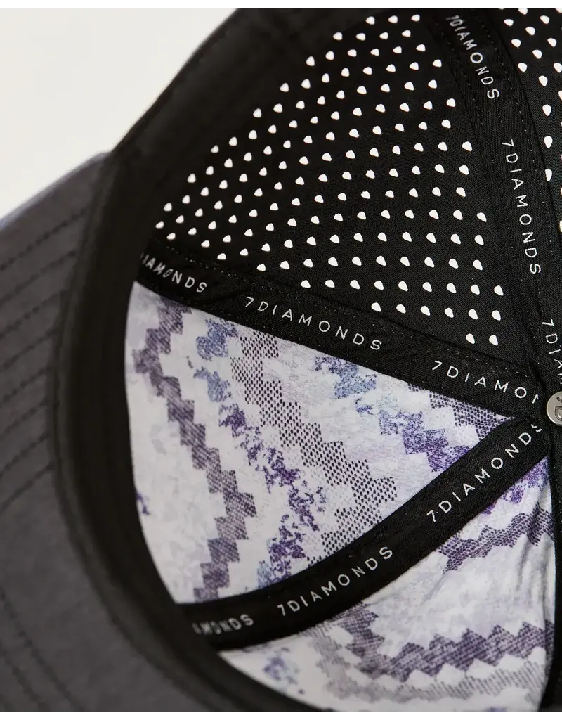7 Diamonds 7Diamonds Performance Cap Slate One Size