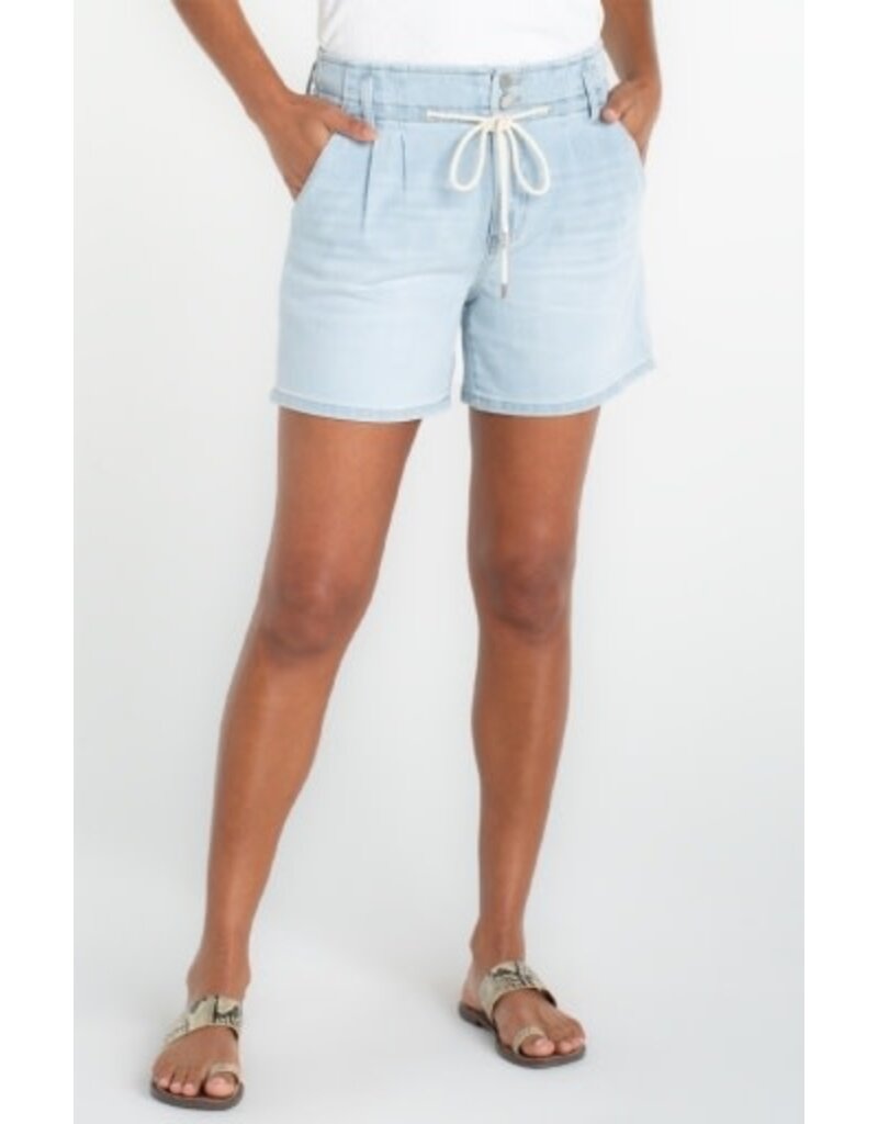 Liverpool Los Angeles Liverpool Tie Front Short with Pleats