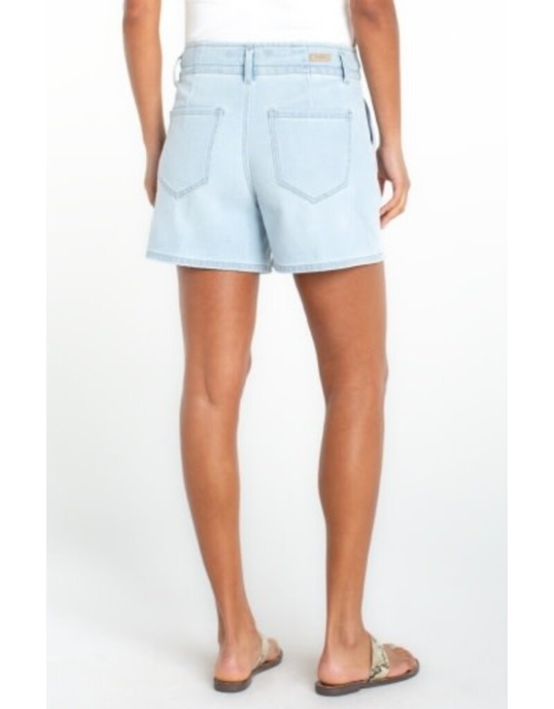 Liverpool Los Angeles Liverpool Tie Front Short with Pleats