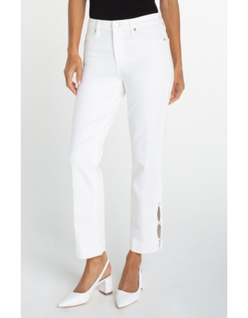 Liverpool Los Angeles Liverpool Kennedy Crop Straight with Pearl Trim