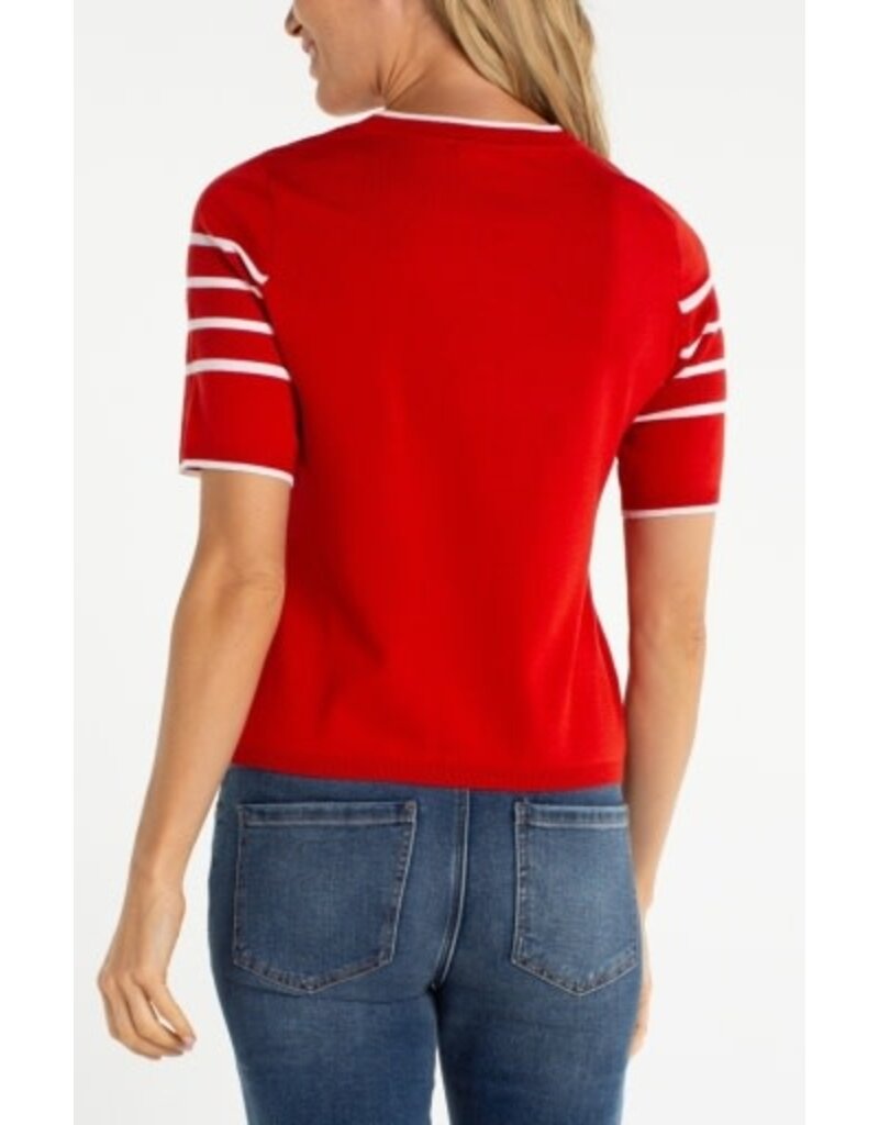 Liverpool Los Angeles Liverpool Short Sleeve  Crew Neck Sweater