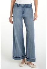 Liverpool Los Angeles Liverpool Super Stride Wide Leg with Shadow Cuff 30" inseam