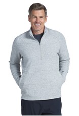 IBKul IBKul 1/4 Zipper Long Sleeve Popcorn Pullover Oxford