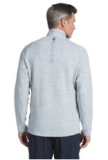 IBKul IBKul 1/4 Zipper Long Sleeve Popcorn Pullover Oxford