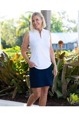 Jofit Jofit Sleeveless Polo White