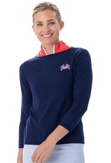 Belyn Key Belyn Key Bardot Sweater Ink